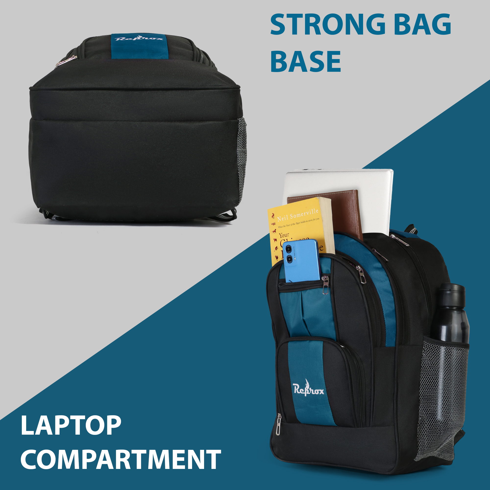 School RP Cord Cyan Bag